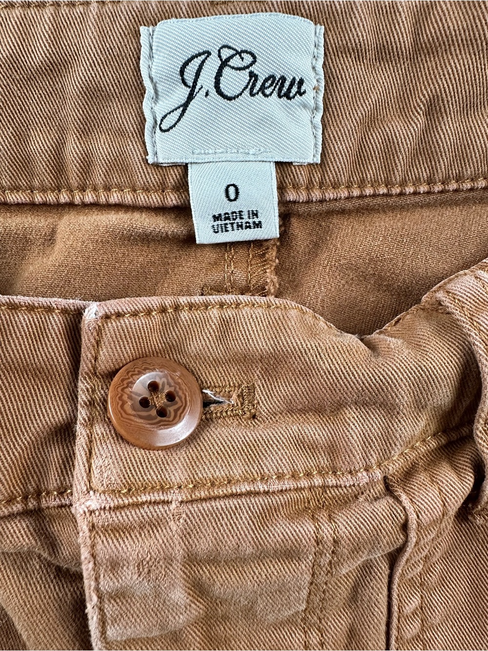 J Crew Chino and Utility Shorts Lot of 2 Broken In Women’s Size 0 - Picture 10 of 13